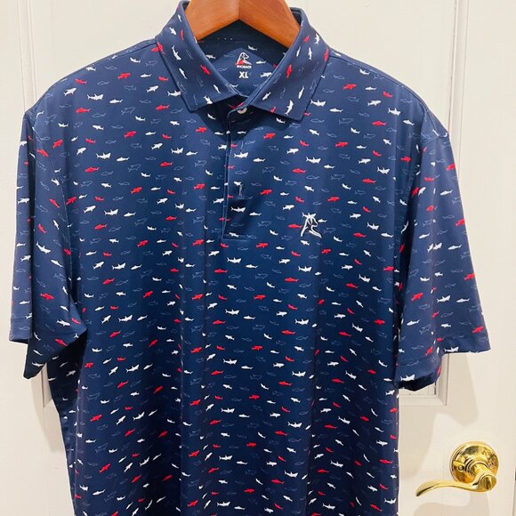 Rhoback Men’s Size XL Performance Golf Polo Shirts - Picture 14 of 16